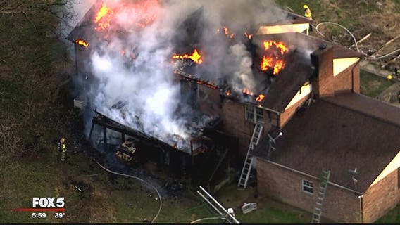 Family displaced after house fire in Brandywine