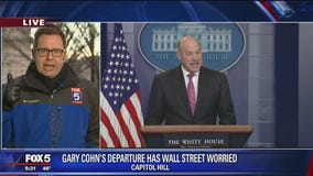 Stocks wobble as Trump's top economic adviser departs