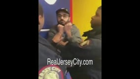 VIDEO: Cops and shop worker in altercation