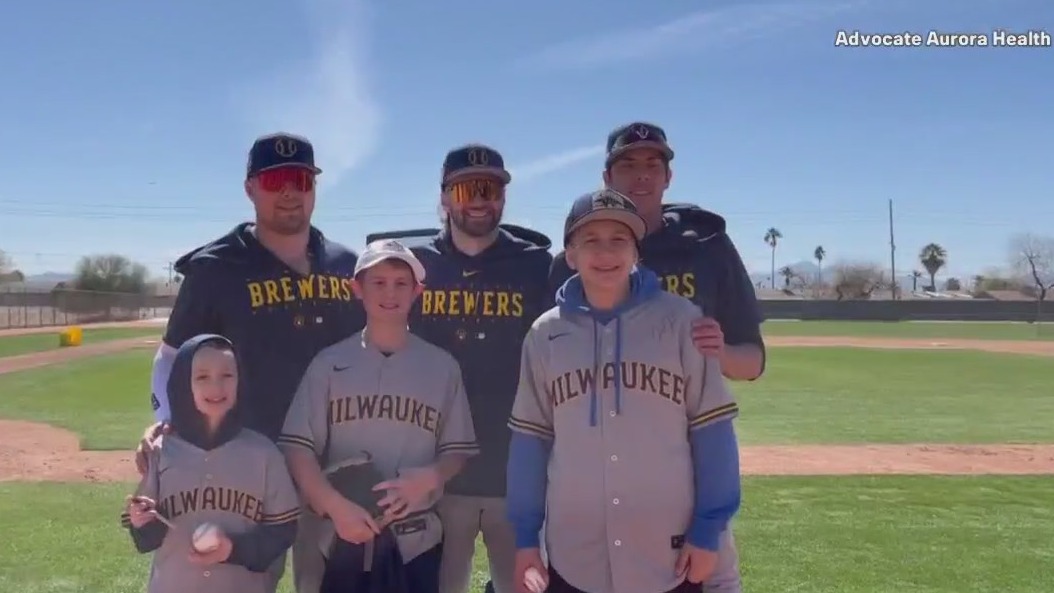 Brewers, Aurora Health Care make dream come true for kids