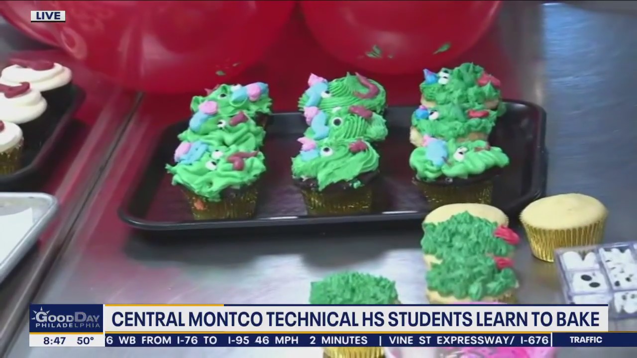 Baking students run pastry caf? in Montgomery County