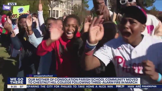 Our Mother of Consolation Parish School Phillies pep rally