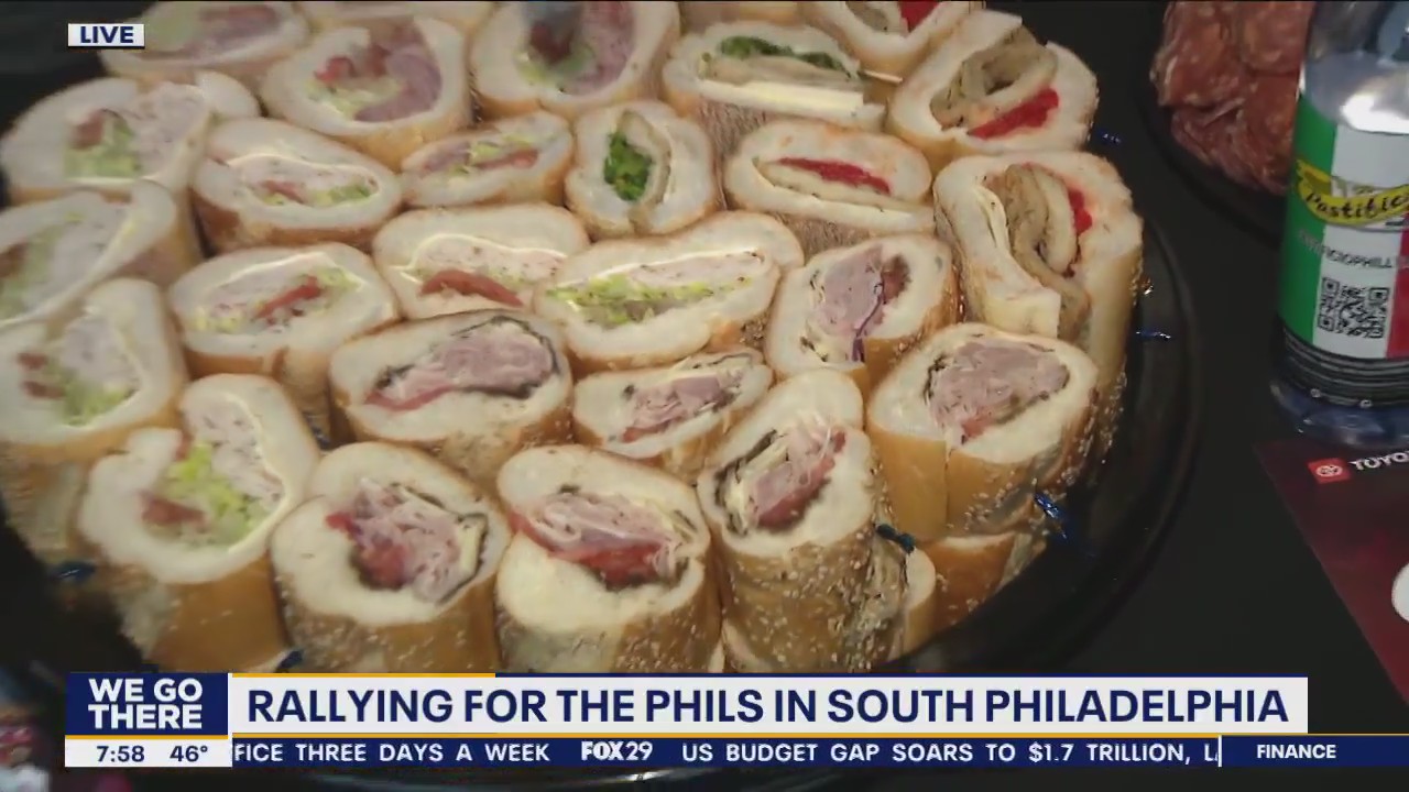 Rallying for the Phillies in South Philadelphia