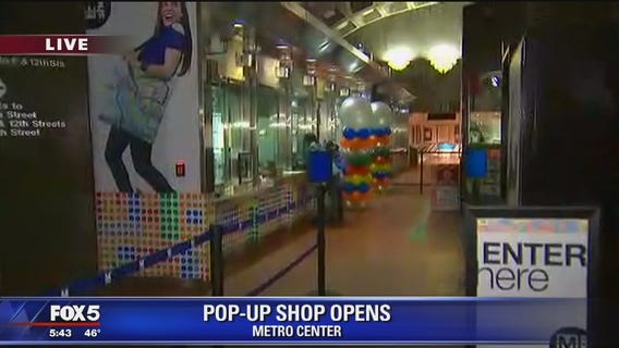 Metro pop-up shop opens