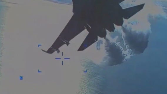 US: Russian fighter jet hits American surveillance drone over Black Sea