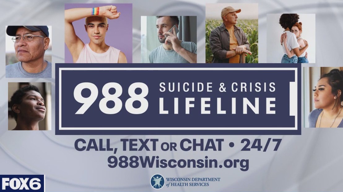 988 lifeline: Wisconsin call center sees volume increase
