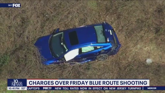 Driver charged after shooting on I-476 leads to crash