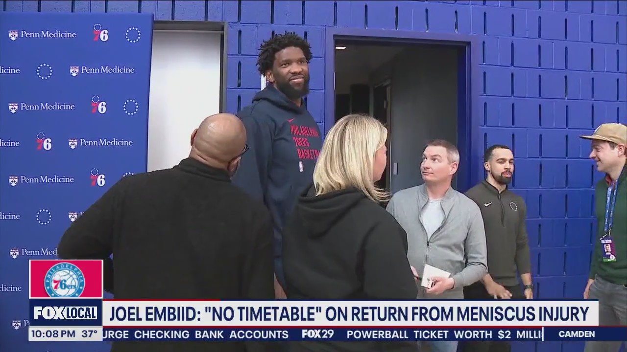 Joel Embiid speaks out after meniscus injury