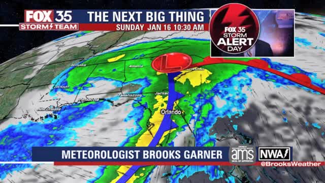 Weather Forecast: Jan. 13, 2022