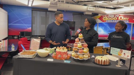 FOX 29 LIVE: What's For Dinner? (Desert Edition) - Kreamies Bakery