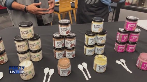 FOX 29 LIVE: What's For Dinner? (Dessert Edition) - Poppas Custard