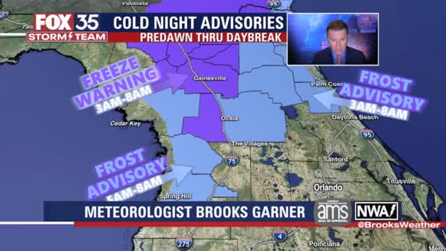 Weather Forecast: Jan. 18, 2022