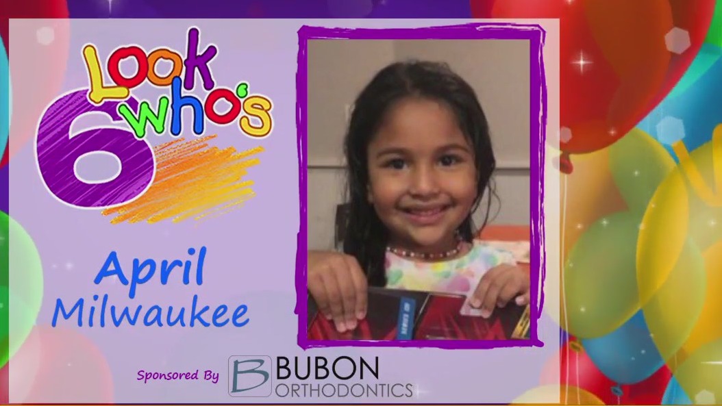 Look who's 6 on April 9, 2023