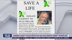 Camden County detective recovers from successful transplant surgery