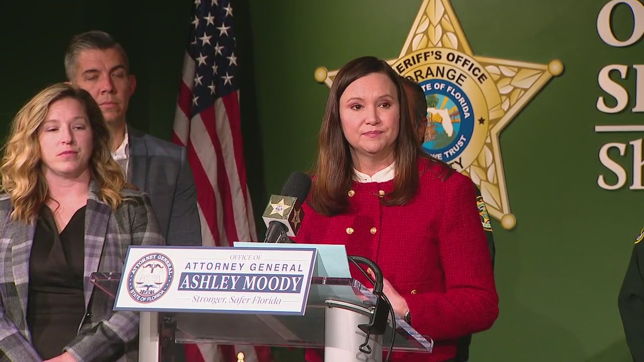 Attorney General Ashley Moody human trafficking announcement