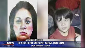 Missing mother and son missing, last seen in Montgomery County Saturday