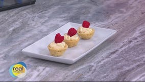 Making lemon mascarpone tarts