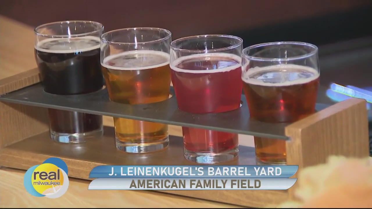 J. Leinenkugel's Barrel Yard; delicious food and unique brews