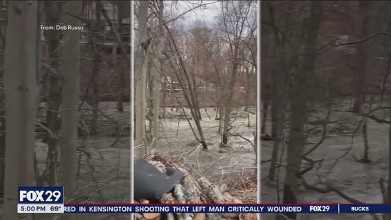 Mullica Hill road gives way to millions of gallons of water