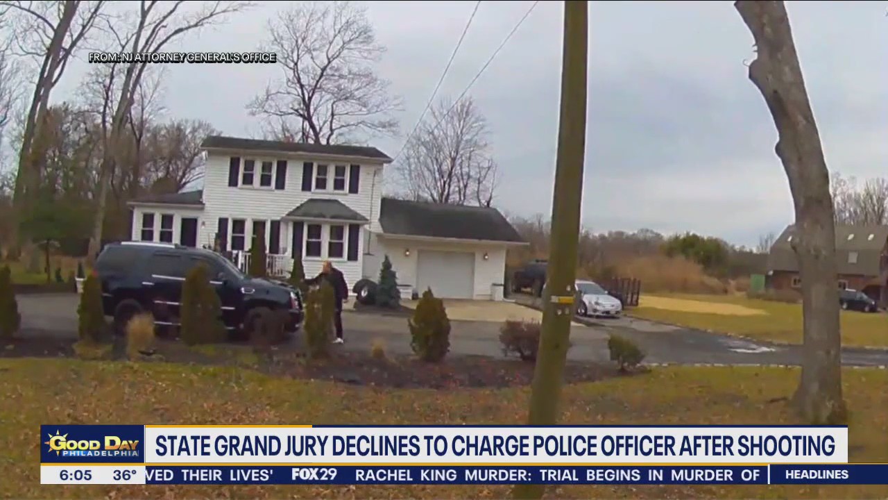 State grand jury declines to charge NJ police officer after fatal shooting