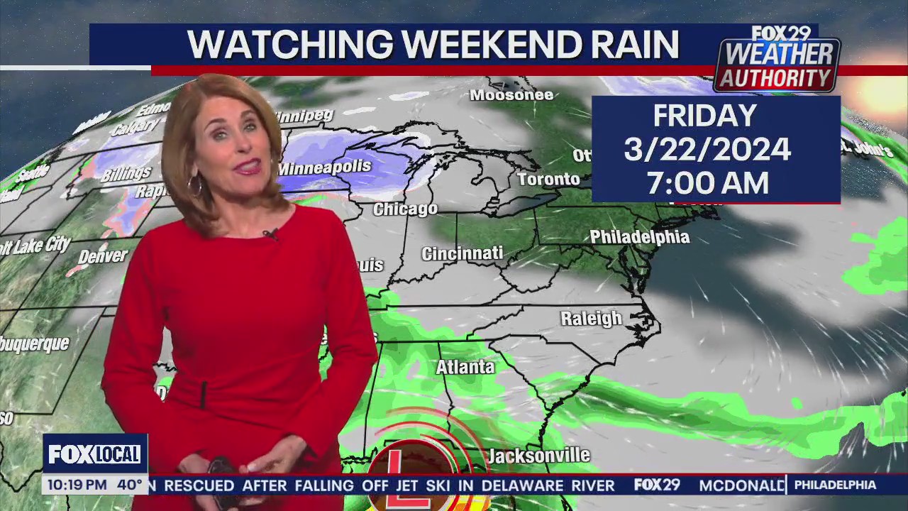 Weather Authority: Monday 10 pm forecast