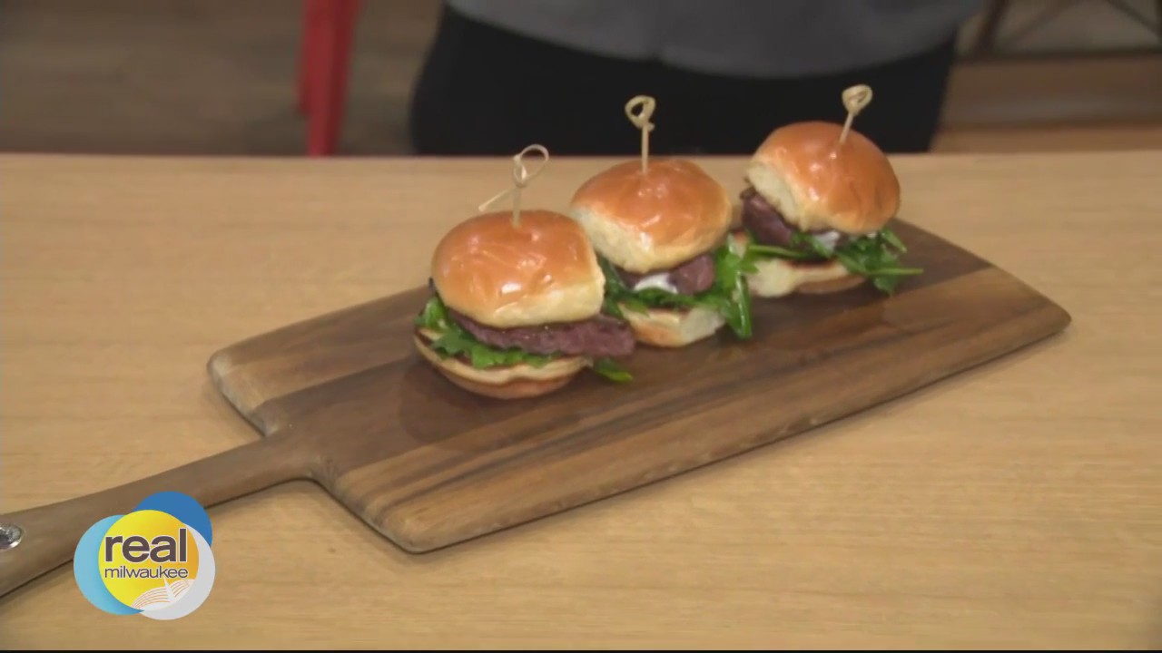 Great food and drink options at Whirlyball in Brookfield