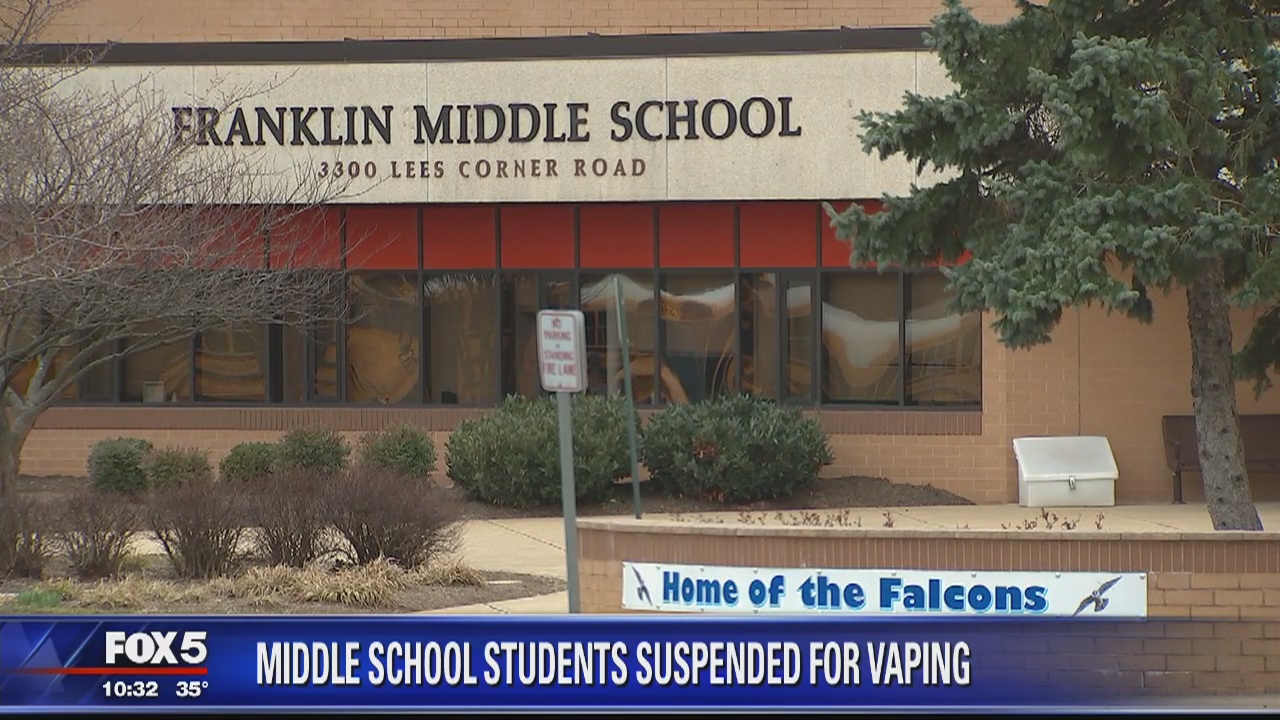 Nearly 2 dozen Fairfax County students suspended for vaping on school property