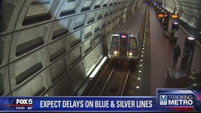 Metro work on Blue and Silver lines to cause delays