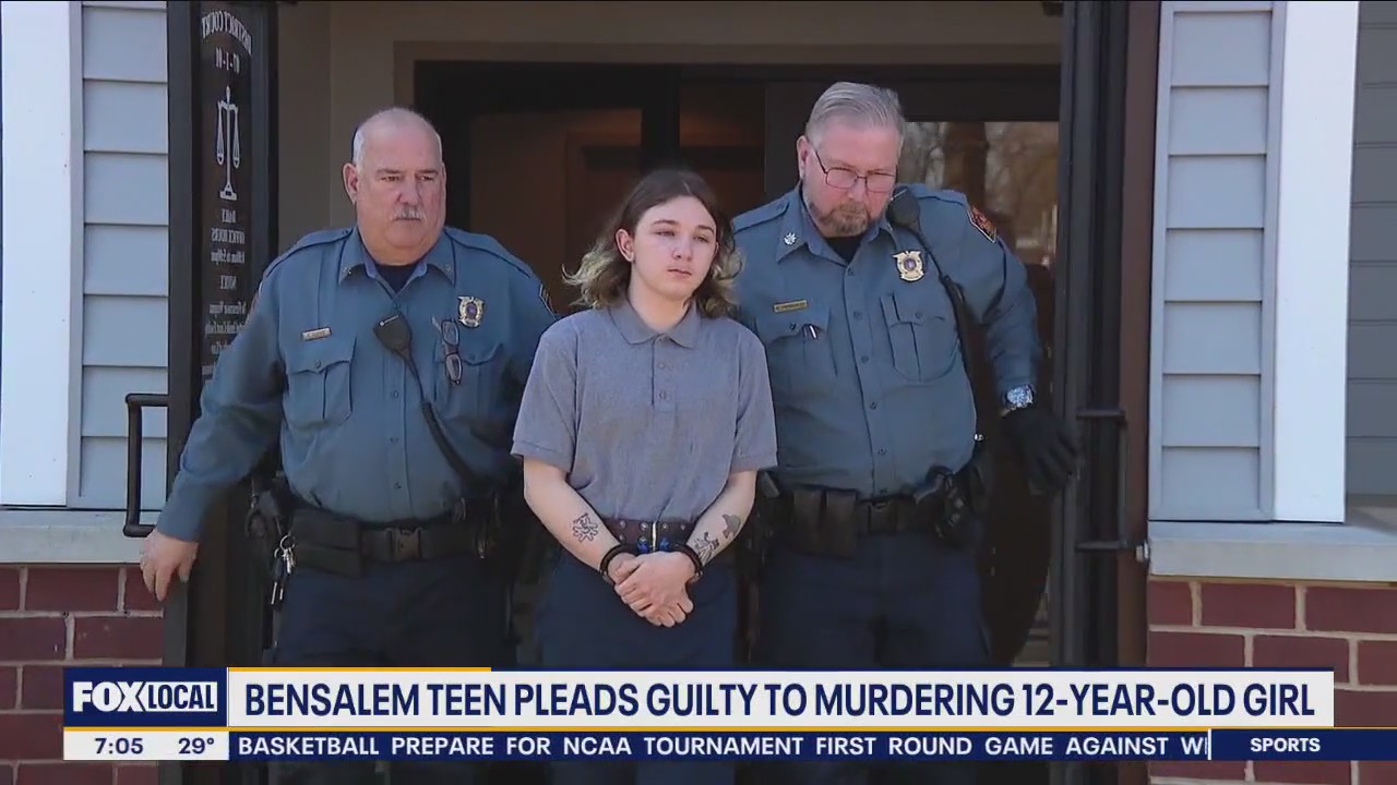 Teen sentenced in murder of 12-year-old girl in Bensalem | FOX 29 ...