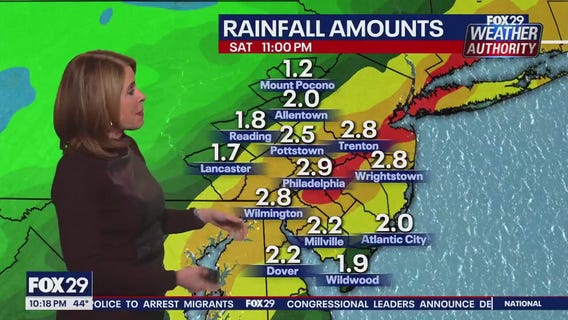Weather Authority: Tuesday 10 pm forecast