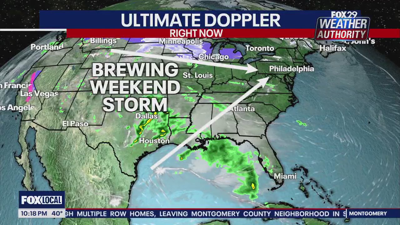 Weather Authority: Thursday 10pm forecast