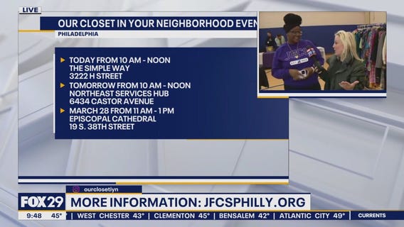 Mobile pop-up helps those in need shop for clothing essentials