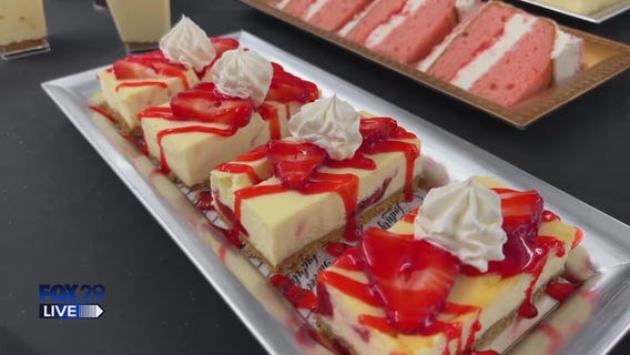 FOX 29 LIVE: What's For Dinner? (Dessert Edition) - Sweet Indulgence Custom Cakes & Catering