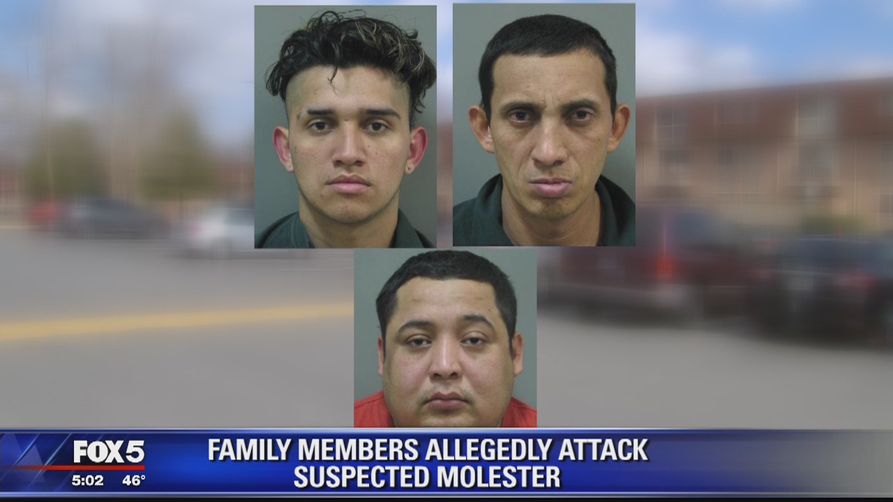 Father, son charged with attacking man accused of sexually assaulting 4-year-old girl