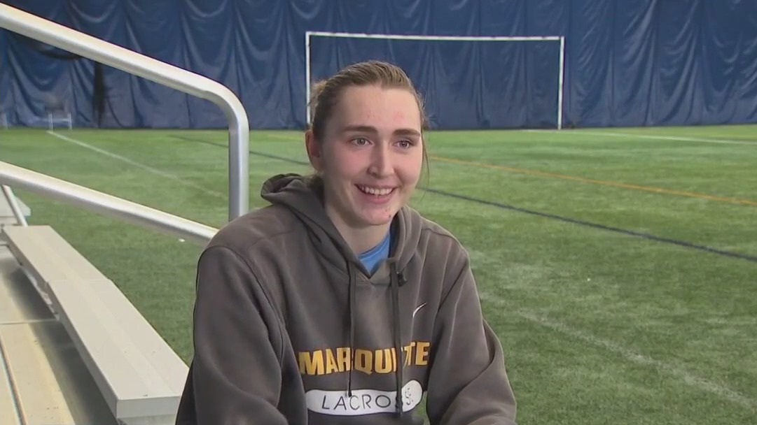Marquette women's lacrosse goalie no stranger to making history