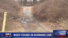 Body found in burning car in Germantown, police say