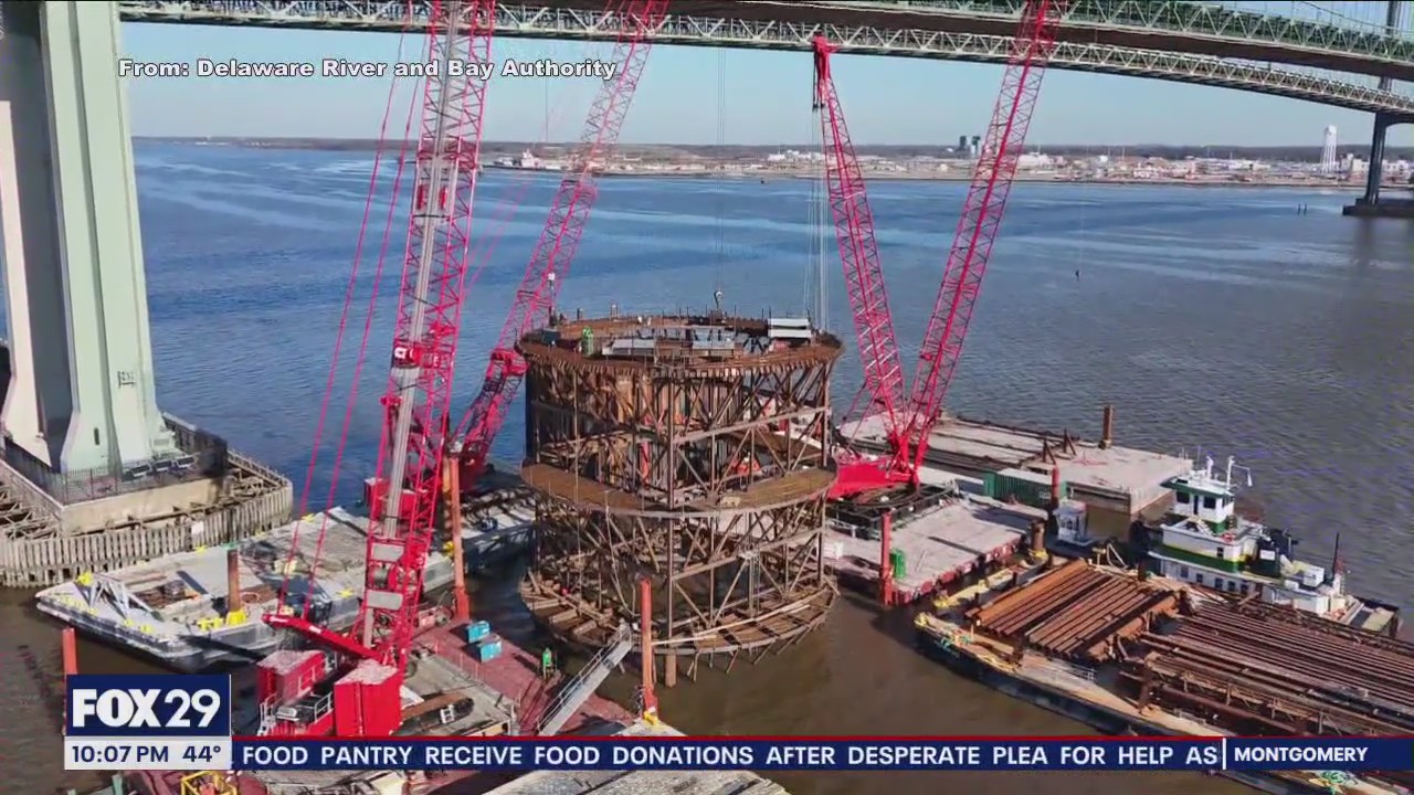 Inside the $93M Delaware Memorial Bridge Protection System | FOX