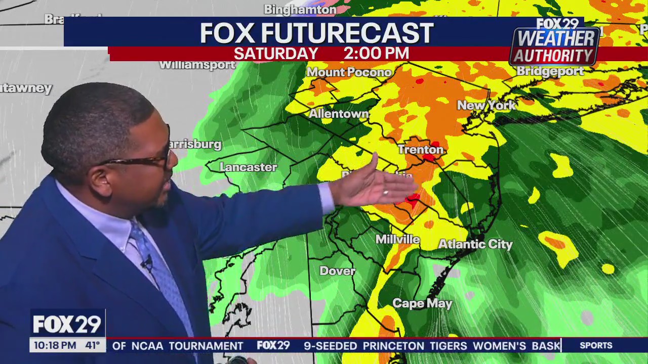 Weather Authority: Friday night update