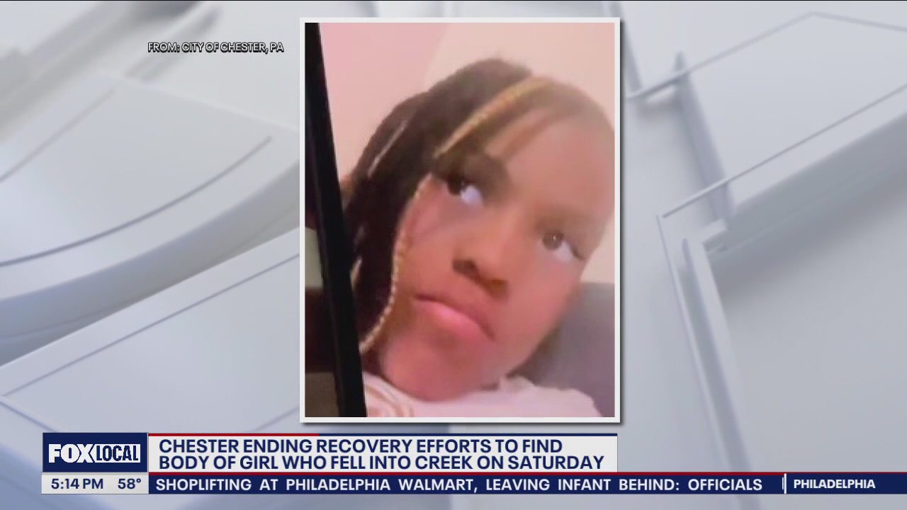 Rescue effort to find girl who fell in Chester Creek called off