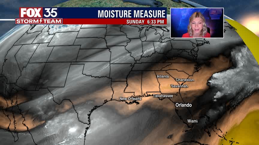 Monday forecast for Central Florida