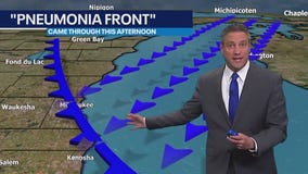 What is a pneumonia front?