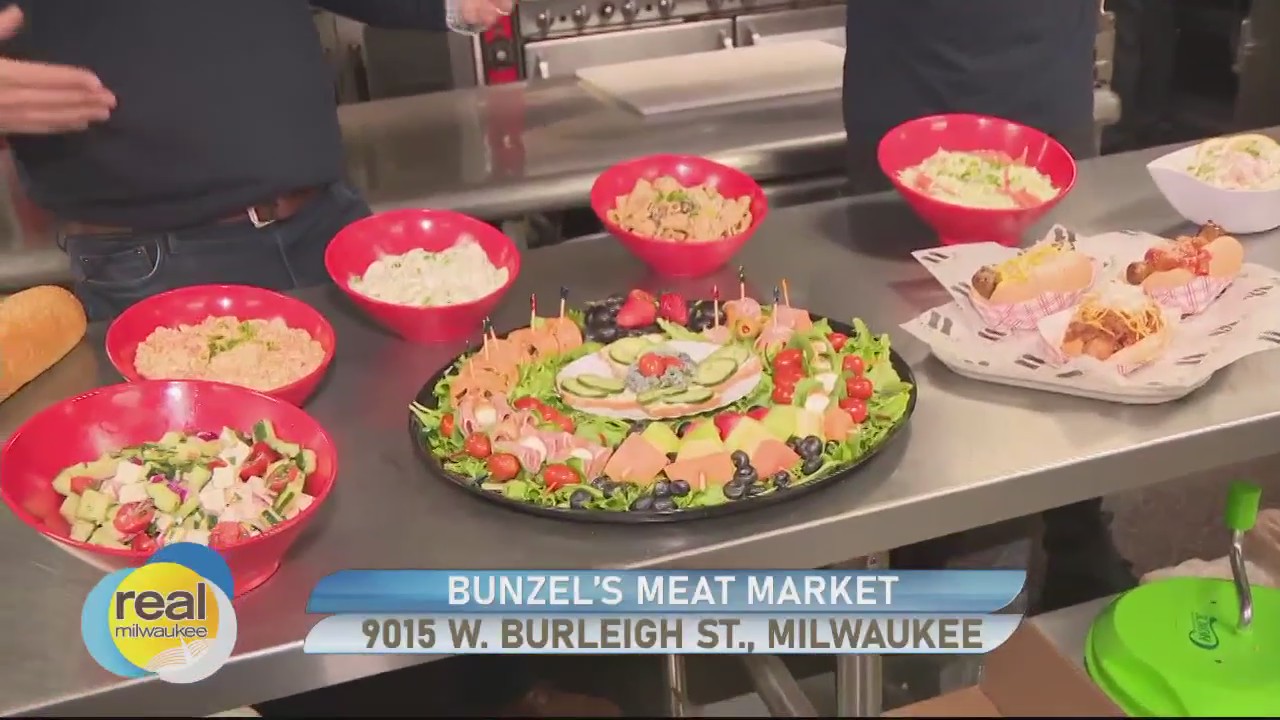 Bunzel's Meat Market; stocked for holiday weekend