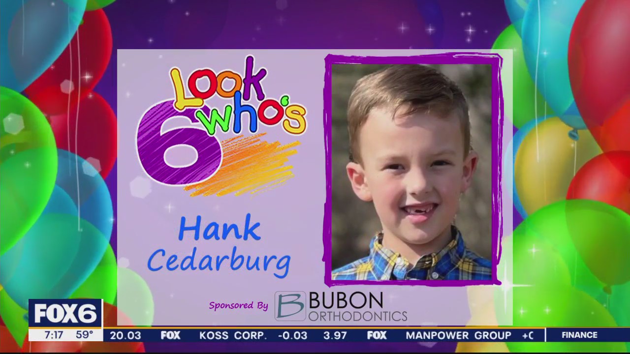 Look who's 6 on Tuesday, May 30, 2023