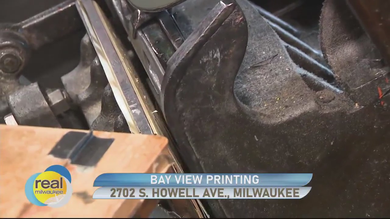 Bay View Printing Co. is a 105-year-old letterpress print shop in Milwaukee