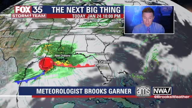 Weather Forecast: Jan. 24, 2022