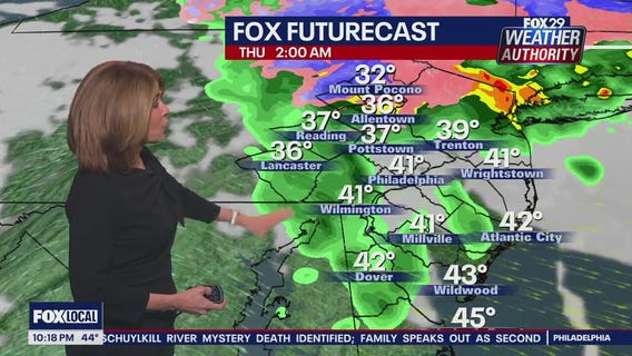 Weather Authority: 10 p.m. Wednesday forecast