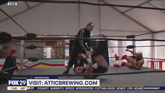 Attic Brewing Company in Germantown gets in the WrestleMania spirit