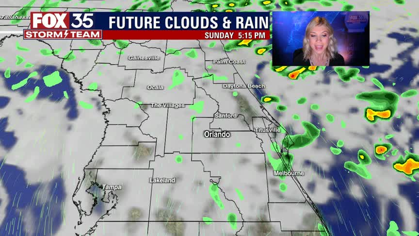 Sunday forecast for Central Florida