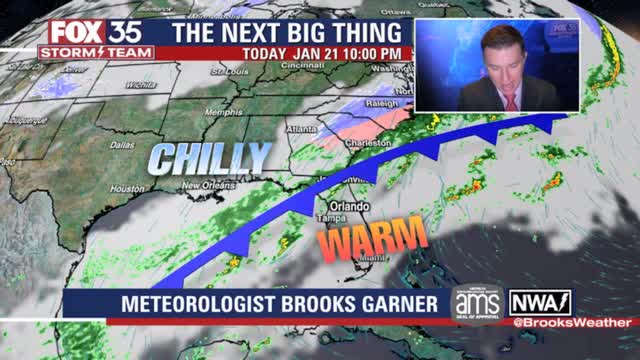 Weather Forecast: Jan. 21, 2022