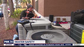 Cold weather and heater safety
